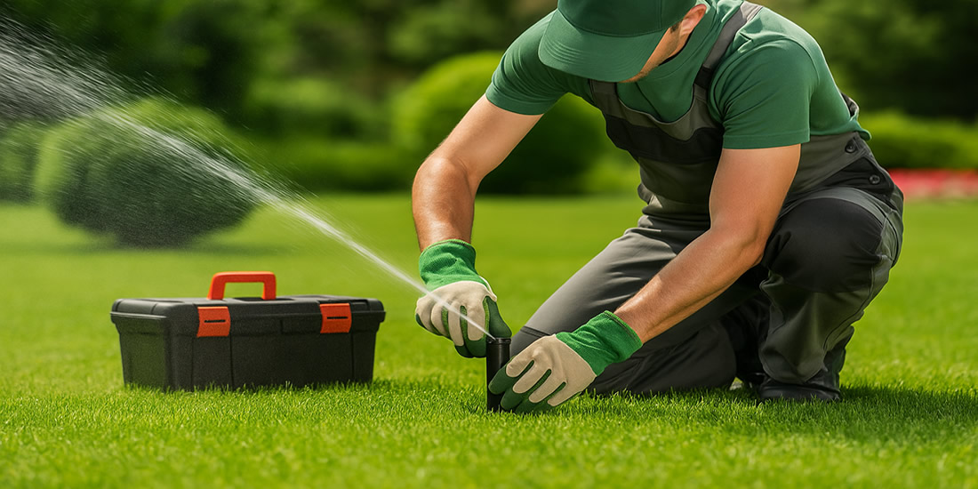 Instalación de riego automatizado